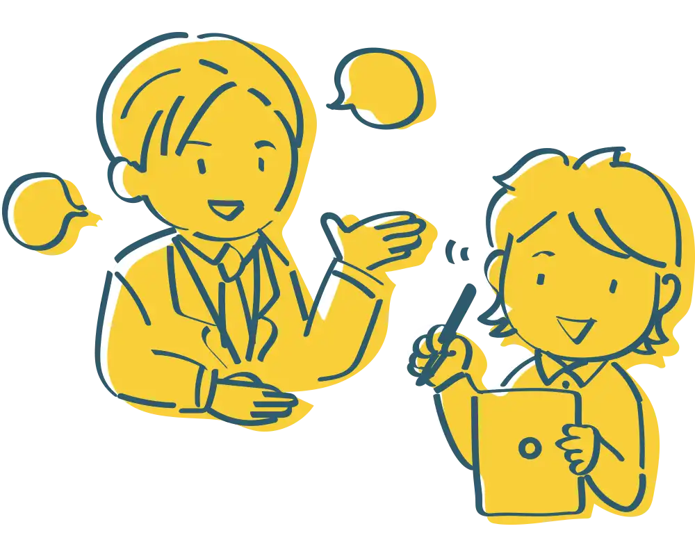 ホームページ制作の個別ヒアリング・サイト構成決定